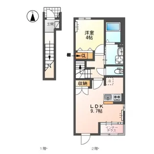 プレミアムMINI【201号室】の間取り