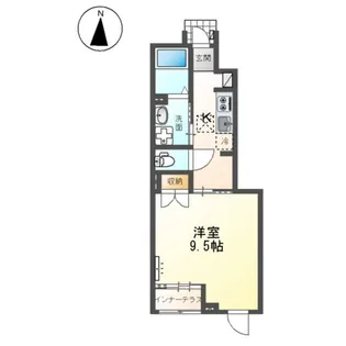 プレミアムMINI【102号室】の間取り