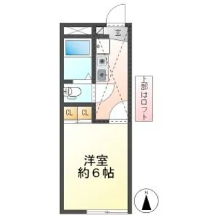 エスポワール加納【2階】の間取り