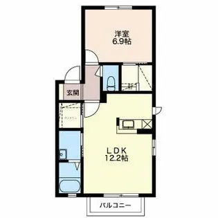 FOX MOUNTAIN C【2階】の間取り