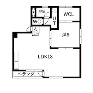 朝霧ビル【205号室】の間取り