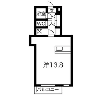 MUヒルズ庵町【2階】の間取り