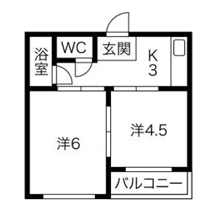 南陽ビル【5階】の間取り