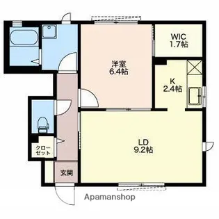ガーデンロード C【1階】の間取り