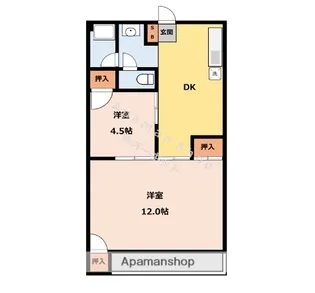 ナカシマビル【2階】の間取り
