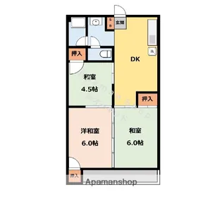 ナカシマビル【3階】の間取り