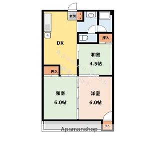 ナカシマビル【3階】の間取り