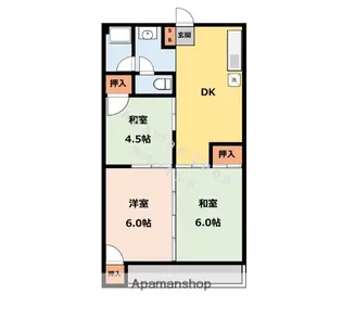 ナカシマビル【3階】の間取り