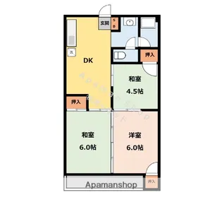 ナカシマビル【3階】の間取り