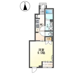 COCO BOSS(ココ ボス)【1階】の間取り
