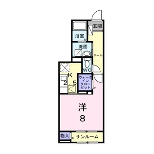 エネルジコ(ENERGICO)【1階】の間取り