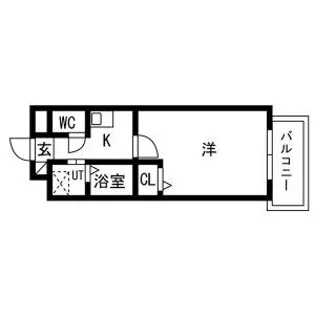 セントラルハイツ茜山【3階】の間取り