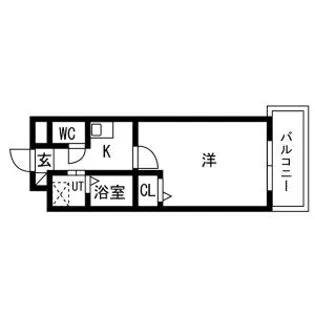 セントラルハイツ茜山【305号室】の間取り