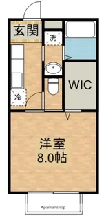 ペアパレス【B205号室】の間取り