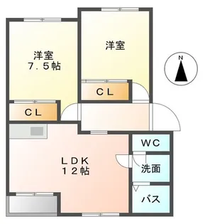 コンフォースFUJI【1階】の間取り