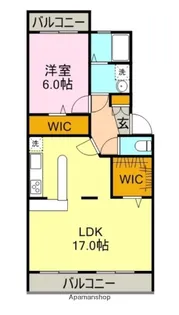 ウインハイツ【305号室】の間取り