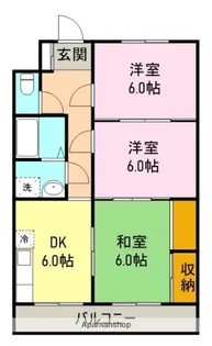 スカイコーポマルサ【202号室】の間取り