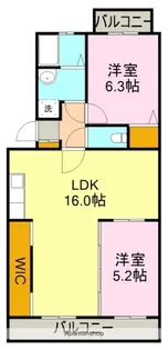 ストロベリーコーポ【1階】の間取り