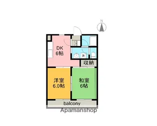 アルバⅡ【1階】の間取り