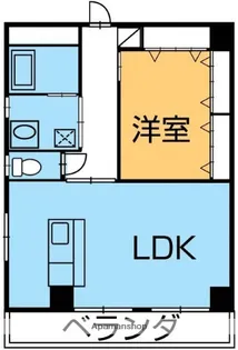 HIトピア富士【408号室】の間取り