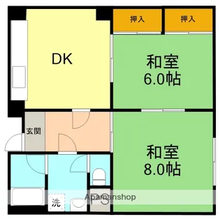 佐野マンション【103号室】の間取り
