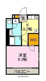 橘ガーデン【201号室】の間取り