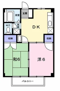 コーポソフィア【2階】の間取り