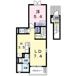 セレーノ・カーサ【2階】の間取り