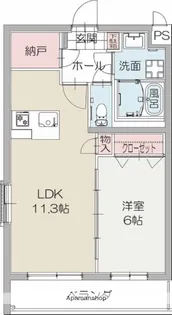 コンフォートマエジマ【1階】の間取り