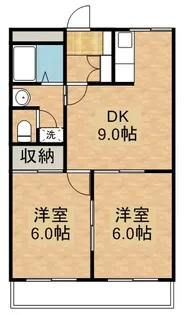 ミロワールM【1階】の間取り