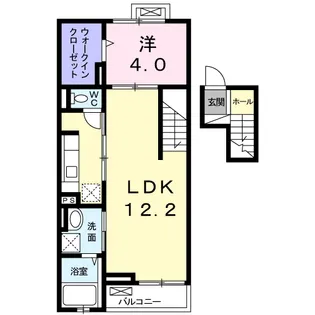 J・S ブレイヴ【4階】の間取り