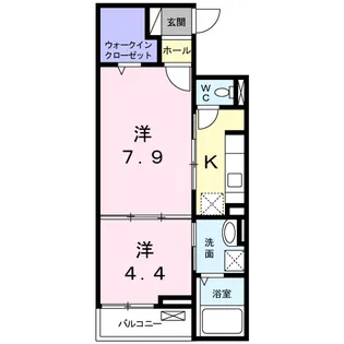 サリクス【2階】の間取り