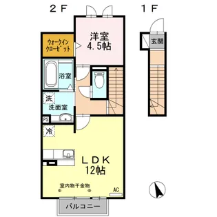 GROW NEXT(グローネクスト)【2階】の間取り