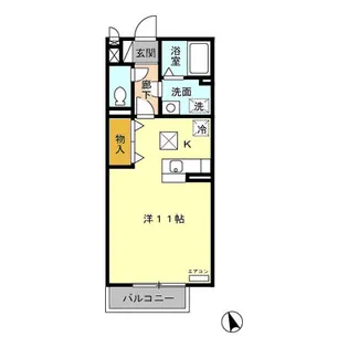 シンシアリティー【2階】の間取り