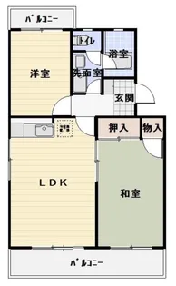 ヴィブレ鷲巣【105号室】の間取り