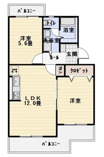 セプテンバー’93【2階】の間取り