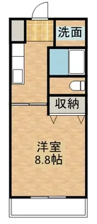 フェリーチェ【3階】の間取り