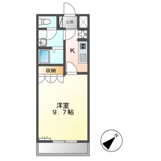 ビー・アンビ (BE AMBI)【2階】の間取り