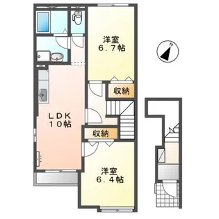 アネックス・ネオ【2階】の間取り