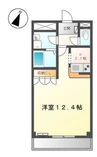 メゾン・ド・万葉【5階】の間取り