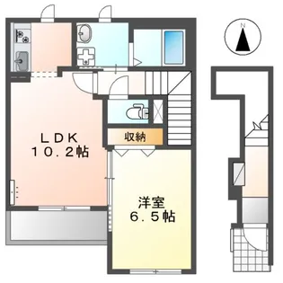 サニーテラス【2階】の間取り