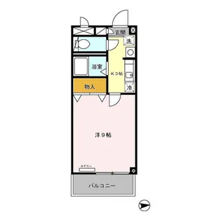 リバービレッジ宝来町【3階】の間取り