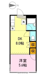 コーポROM【302号室】の間取り