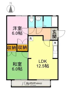 メイプルハイム【103号室】の間取り