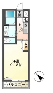 フォルビート【1階】の間取り