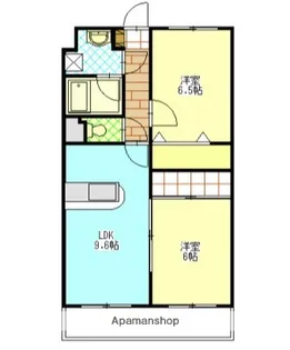 エバーグリーン【107号室】の間取り