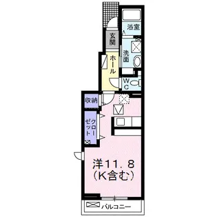 シトラス【1階】の間取り