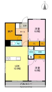 LEPRIMAVERA【2階】の間取り