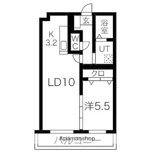 AXIS永田町【4階】の間取り