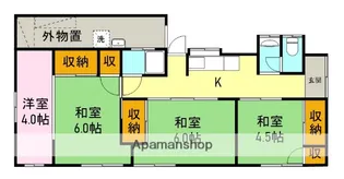 静岡県沼津市西島町【一戸建】の間取り
